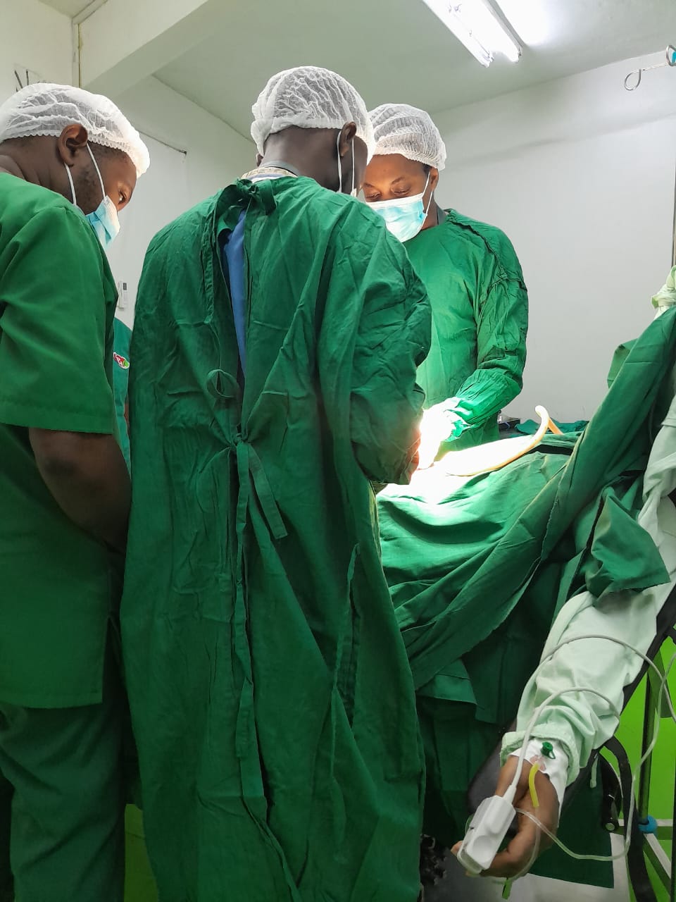 Medical team in surgery